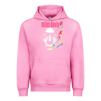 Fuchsia Pink miles vintage davis concert retro Urban Hoodie - lanVoArt