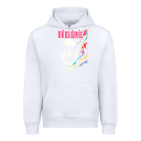 White miles vintage davis concert retro Urban Hoodie - lanVoArt
