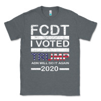 Charcoal Heather hell yeah i voted trump and will do it again 2020 Classic Tee - Bettercallsaul