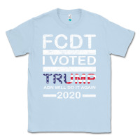 Dusty Blue hell yeah i voted trump and will do it again 2020 Classic Tee - Bettercallsaul