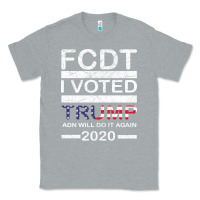 Heather Grey hell yeah i voted trump and will do it again 2020 Classic Tee - Bettercallsaul