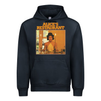 Navy arlo guthrie alice's restaurant Urban Hoodie - lanVoArt