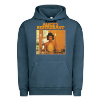 Pigment Midnight Navy arlo guthrie alice's restaurant Urban Hoodie - lanVoArt