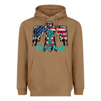 Toasted Coconut we the people Heavyweight Hoodie - RacoonDesign