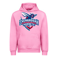 Fuchsia Pink Shenandoah University Hornets Urban Hoodie - lanVoArt