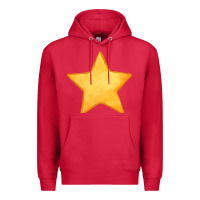 Cardinal yellow star Premium Hoodie - FaDigitalArtStudio