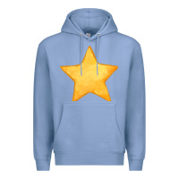 Colony Blue yellow star Premium Hoodie - FaDigitalArtStudio