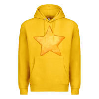 Lemon yellow star Premium Hoodie - FaDigitalArtStudio
