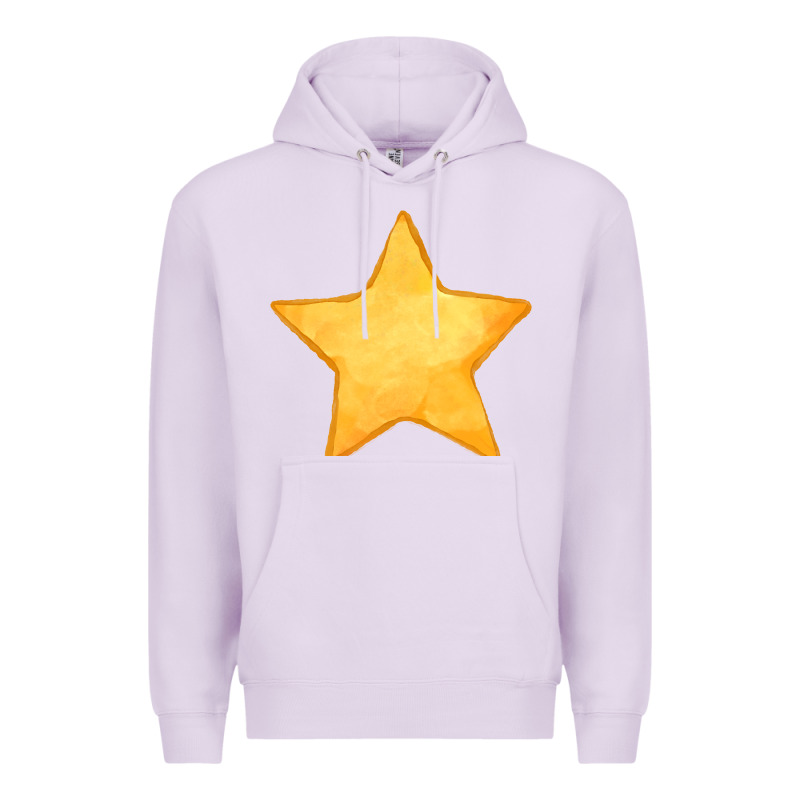 Yellow Star Premium Hoodie by FaDigitalArtStudio | Teevron