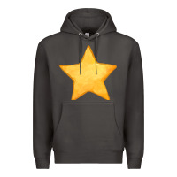 Smoke yellow star Premium Hoodie - FaDigitalArtStudio