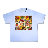 Grape Ice summer ice cream with fruits Urban Heavy Tee - TumblerDesignByShophia
