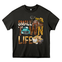 Asphalt Small Town Life Heavy Core Tee - BundleAndBundleShop