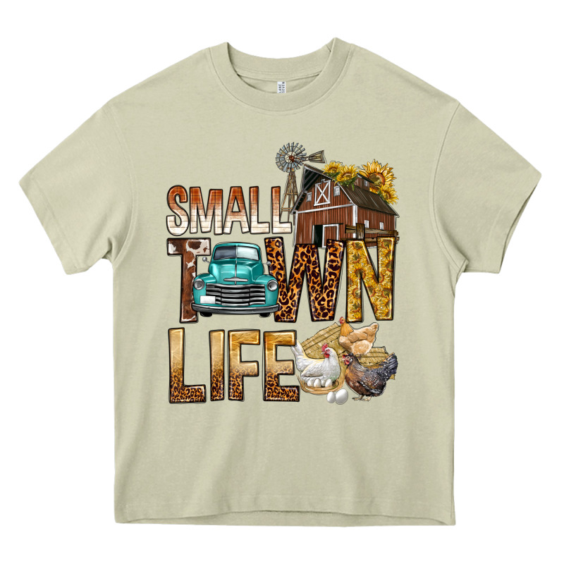 Small Town Life Heavy Core Tee by BundleAndBundleShop | Teevron