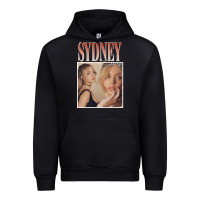 Black sydney sweeney Urban Hoodie - lanVoArt