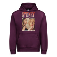 Mauve Wine sydney sweeney Urban Hoodie - lanVoArt