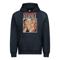 Navy sydney sweeney Urban Hoodie - lanVoArt