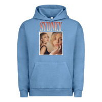 Pigment Pebble Blue sydney sweeney Urban Hoodie - lanVoArt