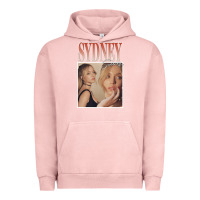 Pigment Salmon sydney sweeney Urban Hoodie - lanVoArt