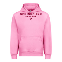 Fuchsia Pink springfield college Urban Hoodie - lanVoArt