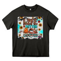 Asphalt life is better by the campfire Heavy Core Tee - JahusDesignShop