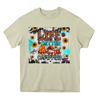 Mossy life is better by the campfire Heavy Core Tee - JahusDesignShop
