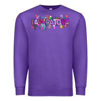 Purple Valentine Laboratory Premium Sweatshirt - CowhideDigitalArt
