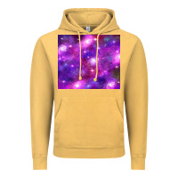 Vintage Mustard colorful abstract galaxy black and purple Vintage Hoodie - TumblerDesignByShophia