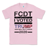 Bubblegum Pink hell yeah i voted trump and will do it again 2020 Classic Tee - Bettercallsaul