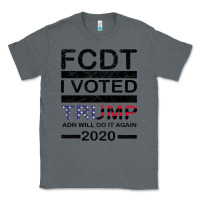 Charcoal Heather hell yeah i voted trump and will do it again 2020 Classic Tee - Bettercallsaul