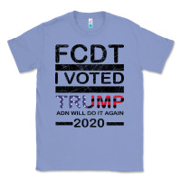 Colony Blue hell yeah i voted trump and will do it again 2020 Classic Tee - Bettercallsaul