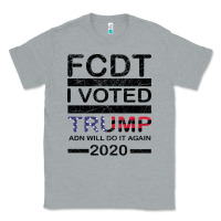 Heather Grey hell yeah i voted trump and will do it again 2020 Classic Tee - Bettercallsaul