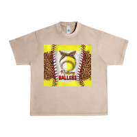 French Oak raising ballers with baseball and softball leopard tumbler tbs Urban Heavy Tee - TumblerDesignByShophia