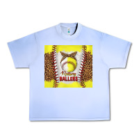 Grape Ice raising ballers with baseball and softball leopard tumbler tbs Urban Heavy Tee - TumblerDesignByShophia