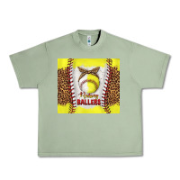 Oil Green raising ballers with baseball and softball leopard tumbler tbs Urban Heavy Tee - TumblerDesignByShophia