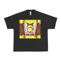 Pigment Black raising ballers with baseball and softball leopard tumbler tbs Urban Heavy Tee - TumblerDesignByShophia