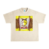 Sandshell raising ballers with baseball and softball leopard tumbler tbs Urban Heavy Tee - TumblerDesignByShophia