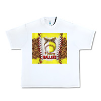 White raising ballers with baseball and softball leopard tumbler tbs Urban Heavy Tee - TumblerDesignByShophia