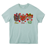 Peace Love Dia De Los Muertos Heavy Core Tee | Teevron