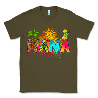 Army Green summer nana Classic Tee - RanaPortraitStore