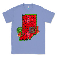 Colony Blue indiana watermelon Classic Tee - RacoonDesign