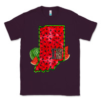 Plum indiana watermelon Classic Tee - RacoonDesign
