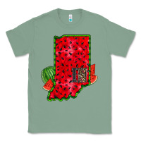 Sage indiana watermelon Classic Tee - RacoonDesign