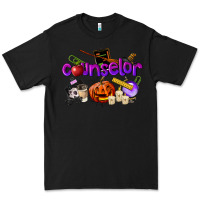 Black Counselor Halloween Premium Tee - LillyAllenDesigns