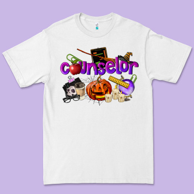 Counselor Halloween Premium Tee Designed By Lillyallendesigns