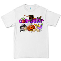 White Counselor Halloween Premium Tee - LillyAllenDesigns