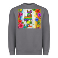 Storm LGBTQ+ Pride With Flower Tumbler Heavyweight Sweatshirt - BundleAndBundleShop