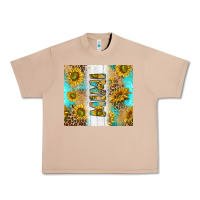 Burro western mother's day mimi with turquoise and sunflowers and leopard tu Urban Heavy Tee - TumblerDesignByShophia