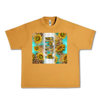 Peanut Butter western mother's day mimi with turquoise and sunflowers and leopard tu Urban Heavy Tee - TumblerDesignByShophia