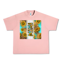 Salmon western mother's day mimi with turquoise and sunflowers and leopard tu Urban Heavy Tee - TumblerDesignByShophia