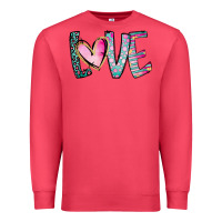Cardinal Valentine Love Premium Sweatshirt - CowhideDigitalArt